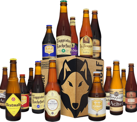 Beerwulf bierpakket met trappistenbieren Beerwulf bierpakket met trappistenbieren